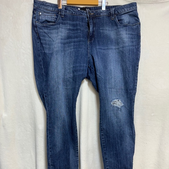 Kut From The Cloth Women's Jeans 24W Dark Blue Catherine Boyfriend - Picture 1 of 10